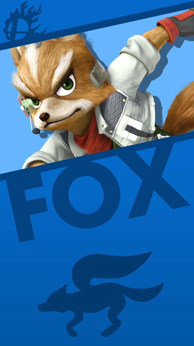Fox Smash Bros Phone Wallpaper By Mrthatkidalex24