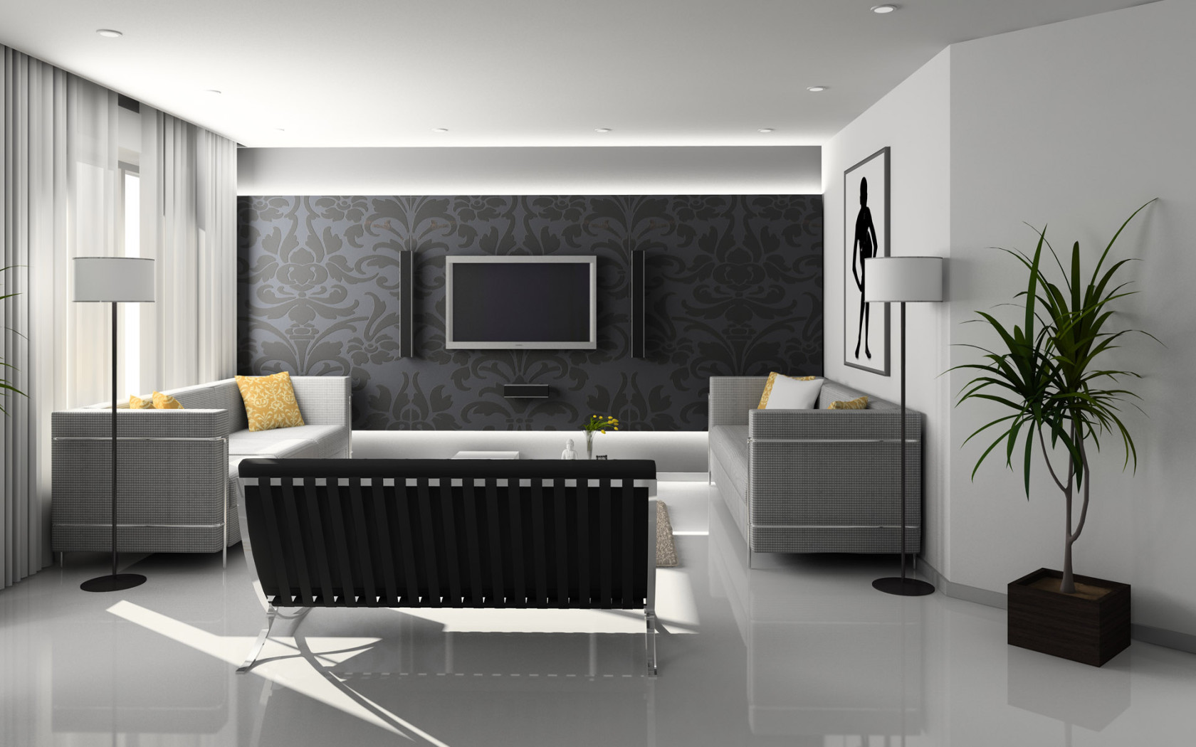 Select Set As Desktop Background Wallpaper Interior Living