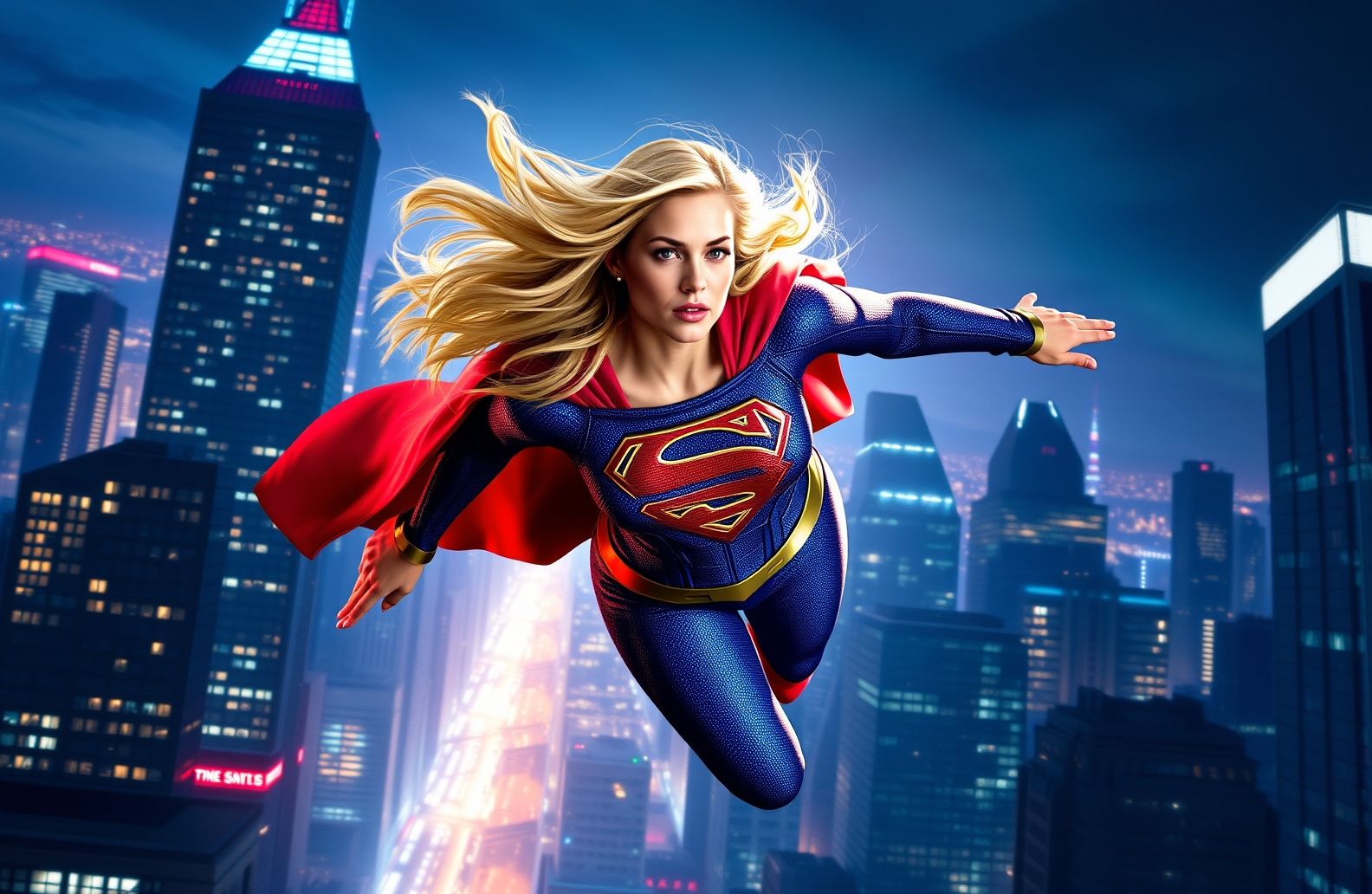 Megan Fox Supergirl Wallpaper