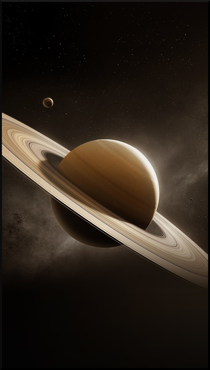 Awesome Saturn Mobile Phone Wallpaper