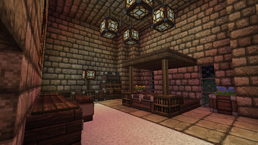 minecraft fortress bedroom