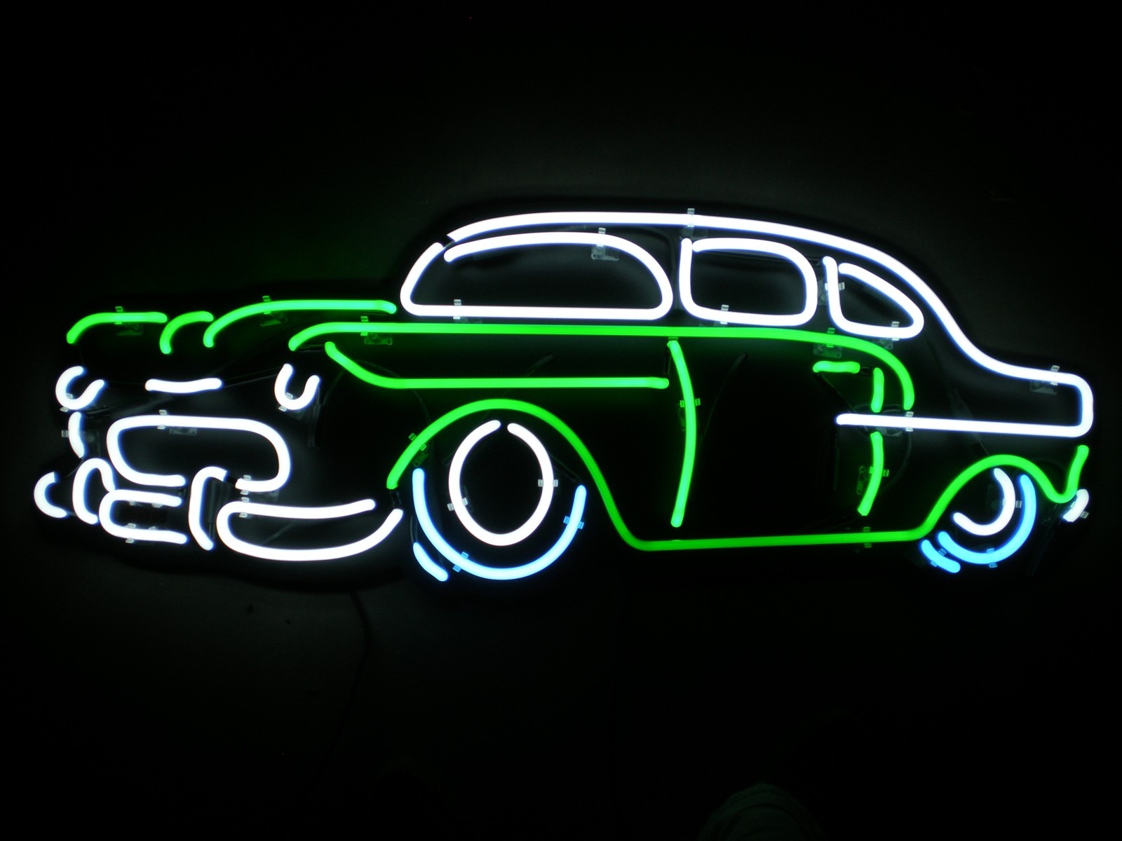 Neon Sign Of A Chevy Vehicles Wallpaper Background Bandit