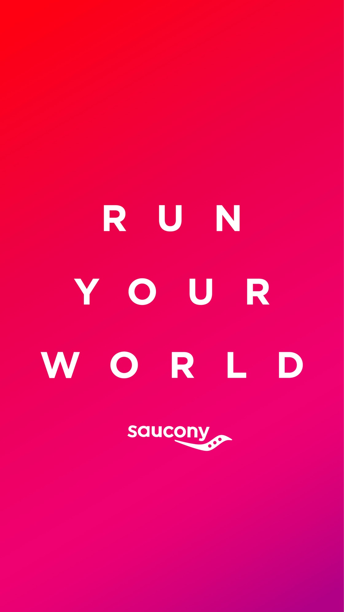 Saucony Run Your World Device Background