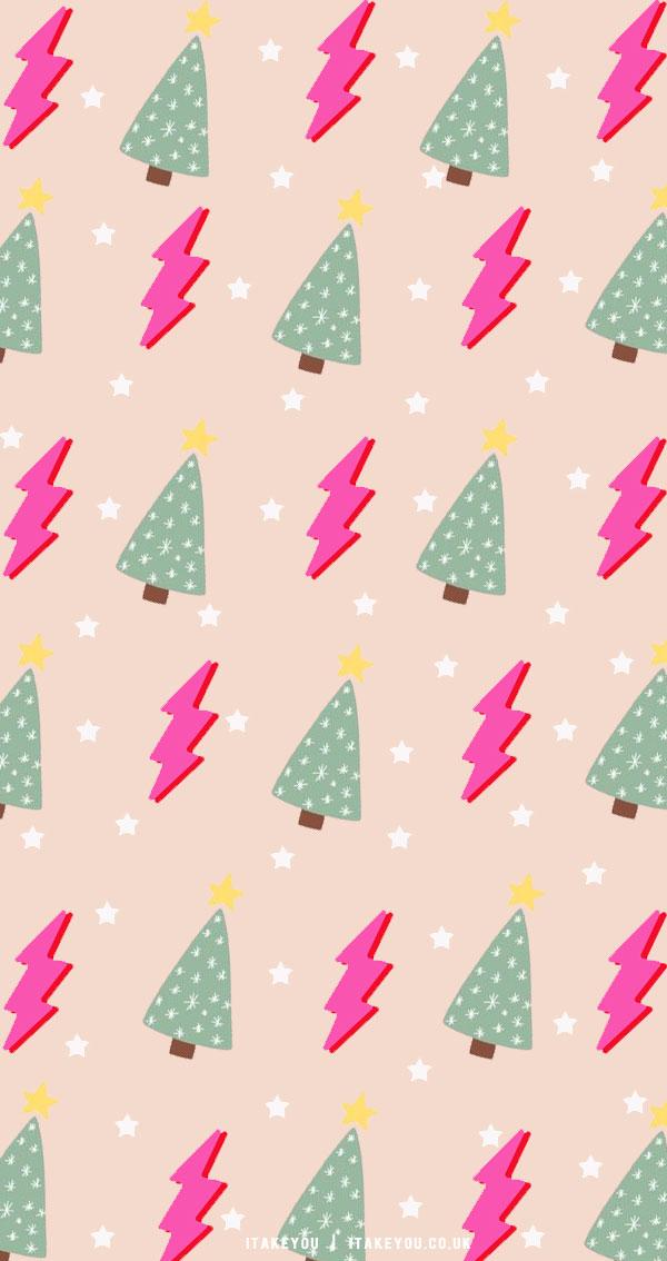 40 Preppy Christmas Wallpaper Ideas Hot Pink Lightnings I Take