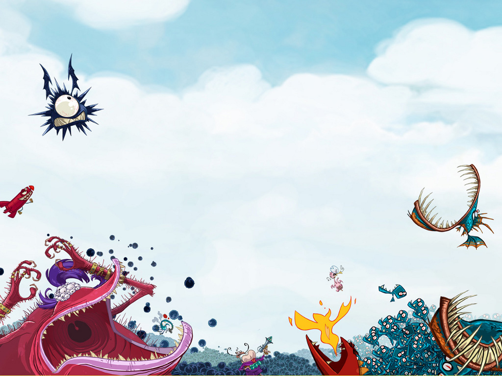 Rayman Origins Wallpaper Console Players Games Consoles Gaming