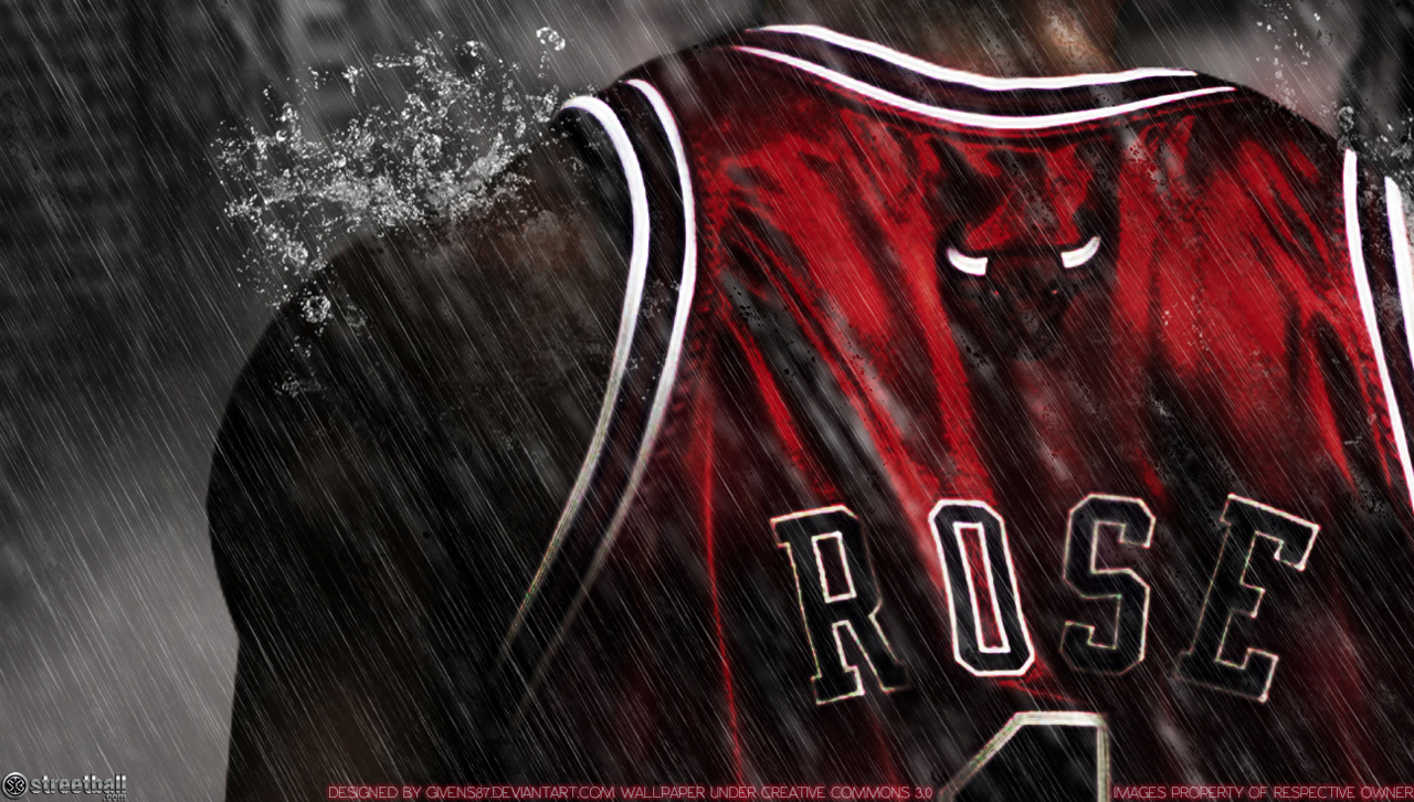  Derrick Rose Chicago Bulls Wallpaper HDpng