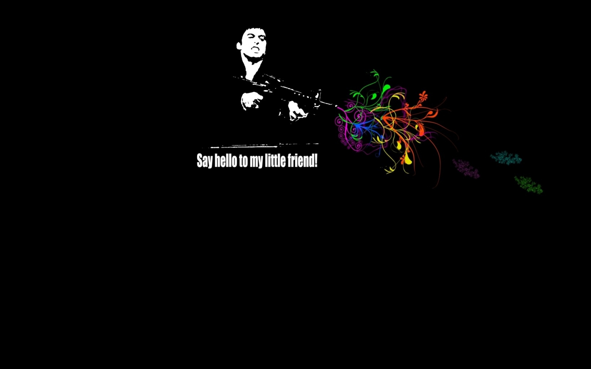 Minimalistic Scarface Wallpaper Art HD
