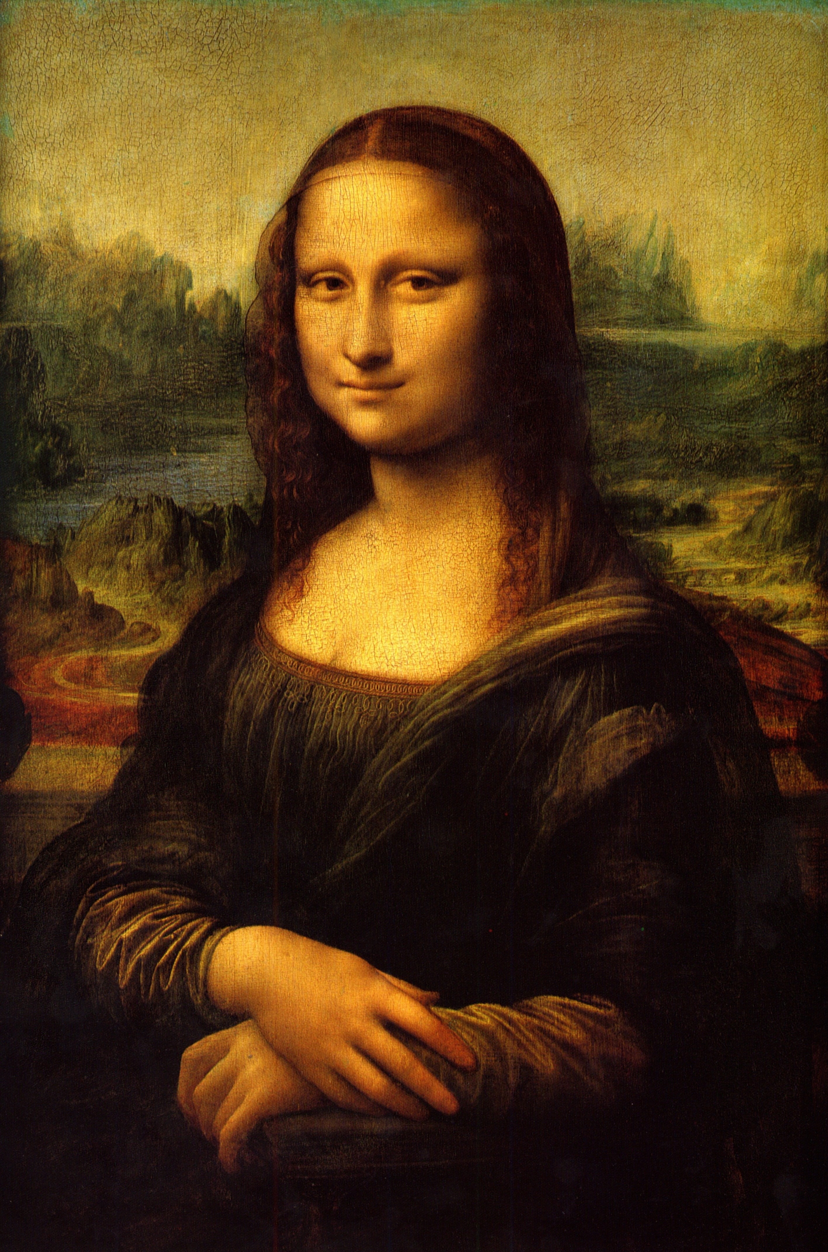 Lisa Mona Cuadro Arte Picturesdesktop Image Vinci Leonardo