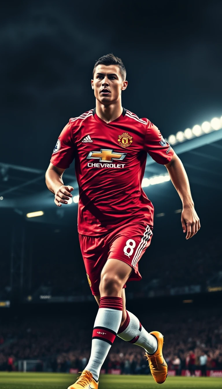 Cristiano Ronaldo Manchester United Wallpaper