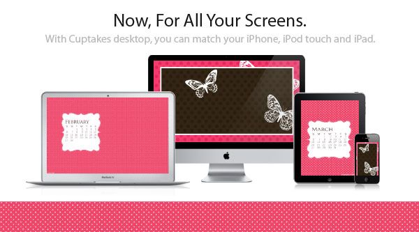 Cuptakes Pretty Wallpaper For The iPhone And Mac I See Polka