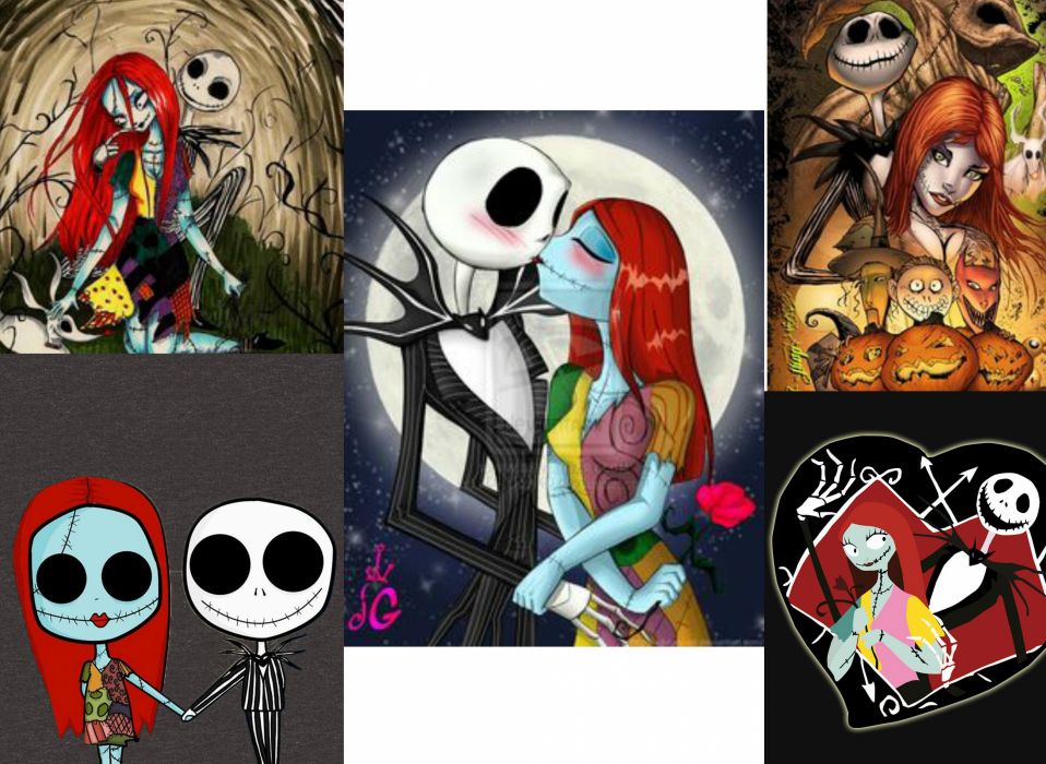 Jack And Sally Love Wallpaper
