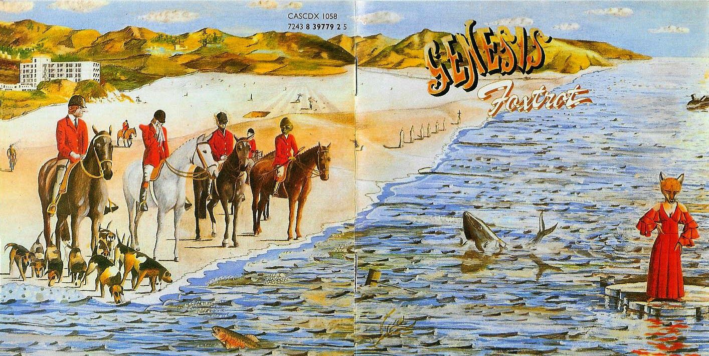 Genesis Foxtrot Band In Classic Album