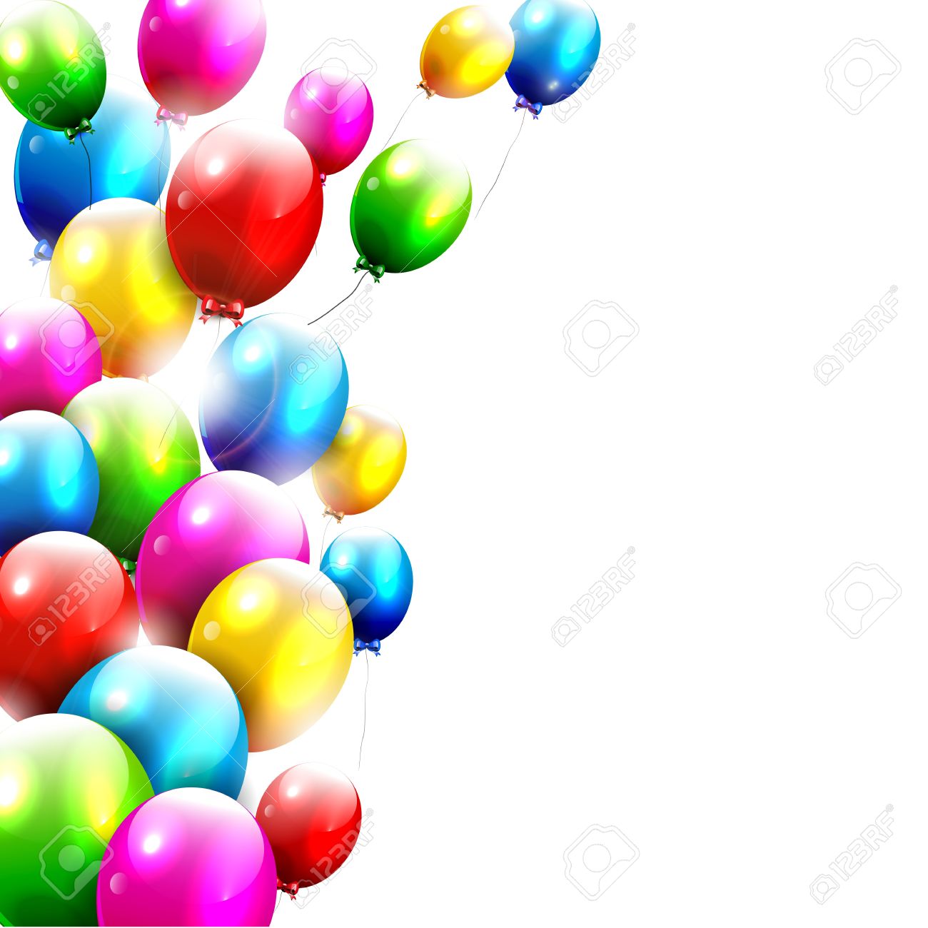 Real Birthday Balloons Backgrounds The Art Mad Wallpapers 1300x1300