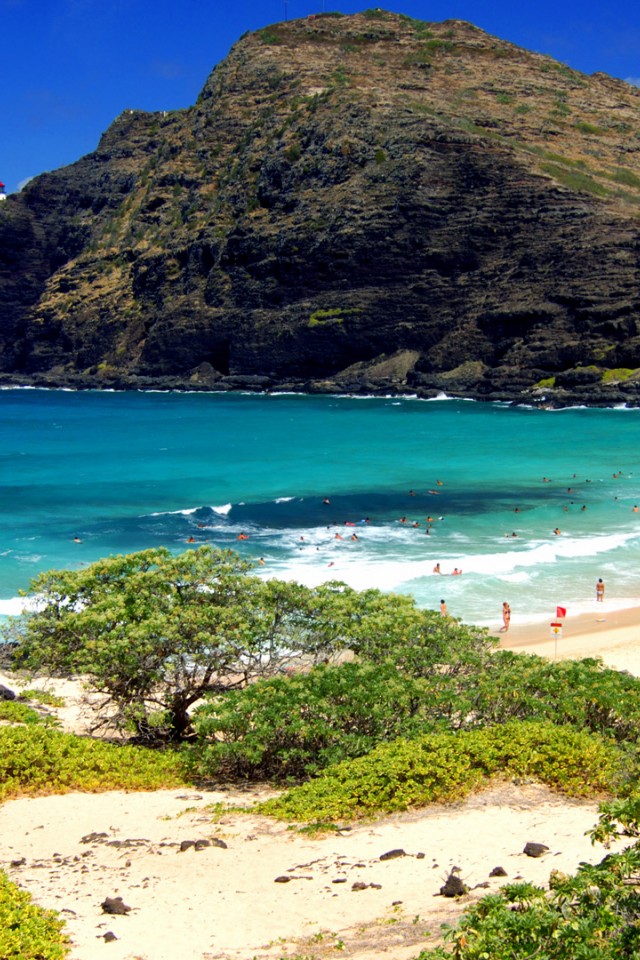 Beach Park Oahu Hawaii iPhone 4s Ipod Wallpaper Imgprix