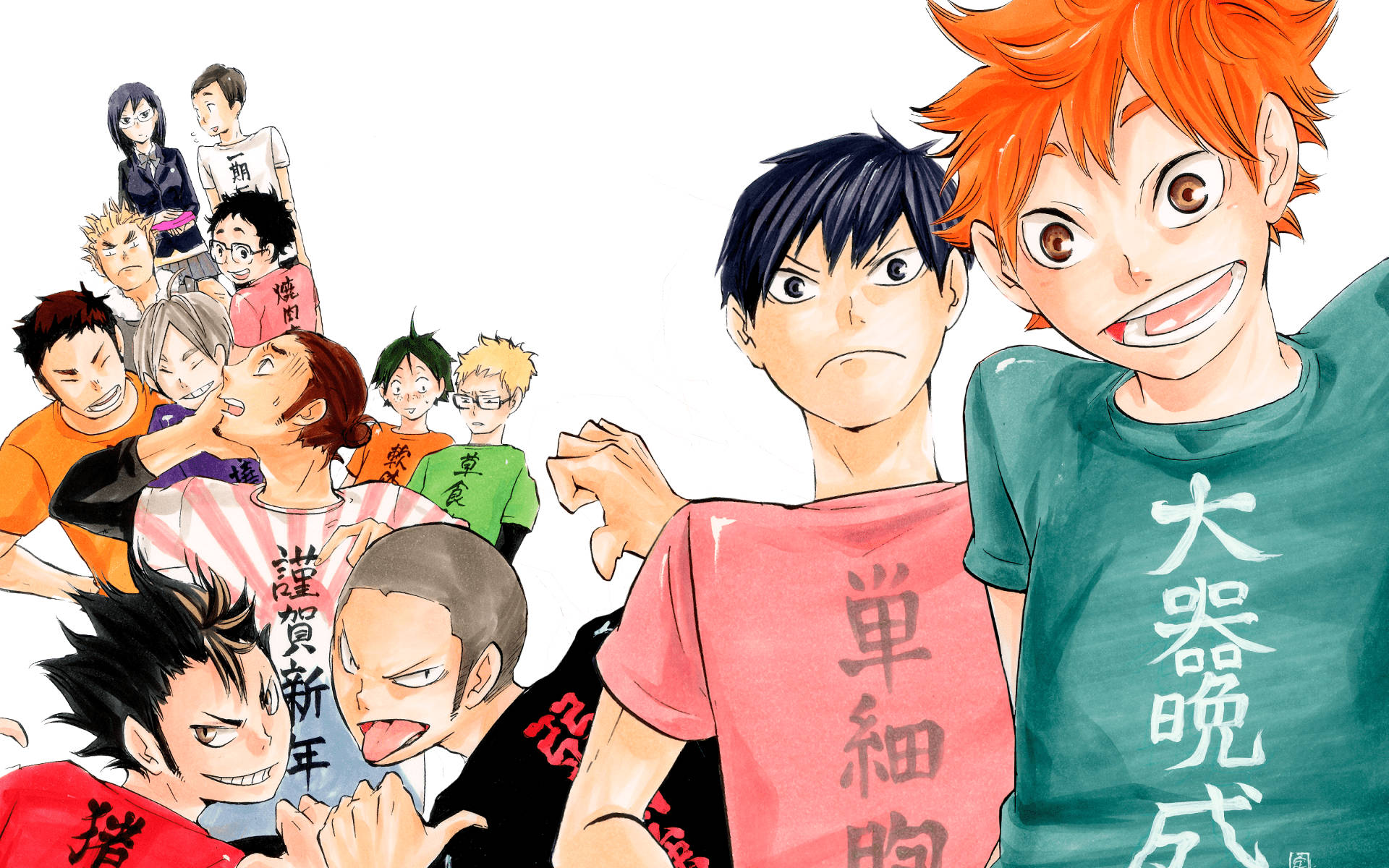 Haikyuu Teams Wallpaper