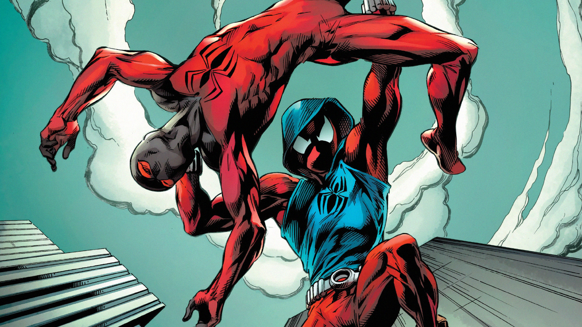 Scarlet Spider Fonds D Cran HD Et Image Wallpaper