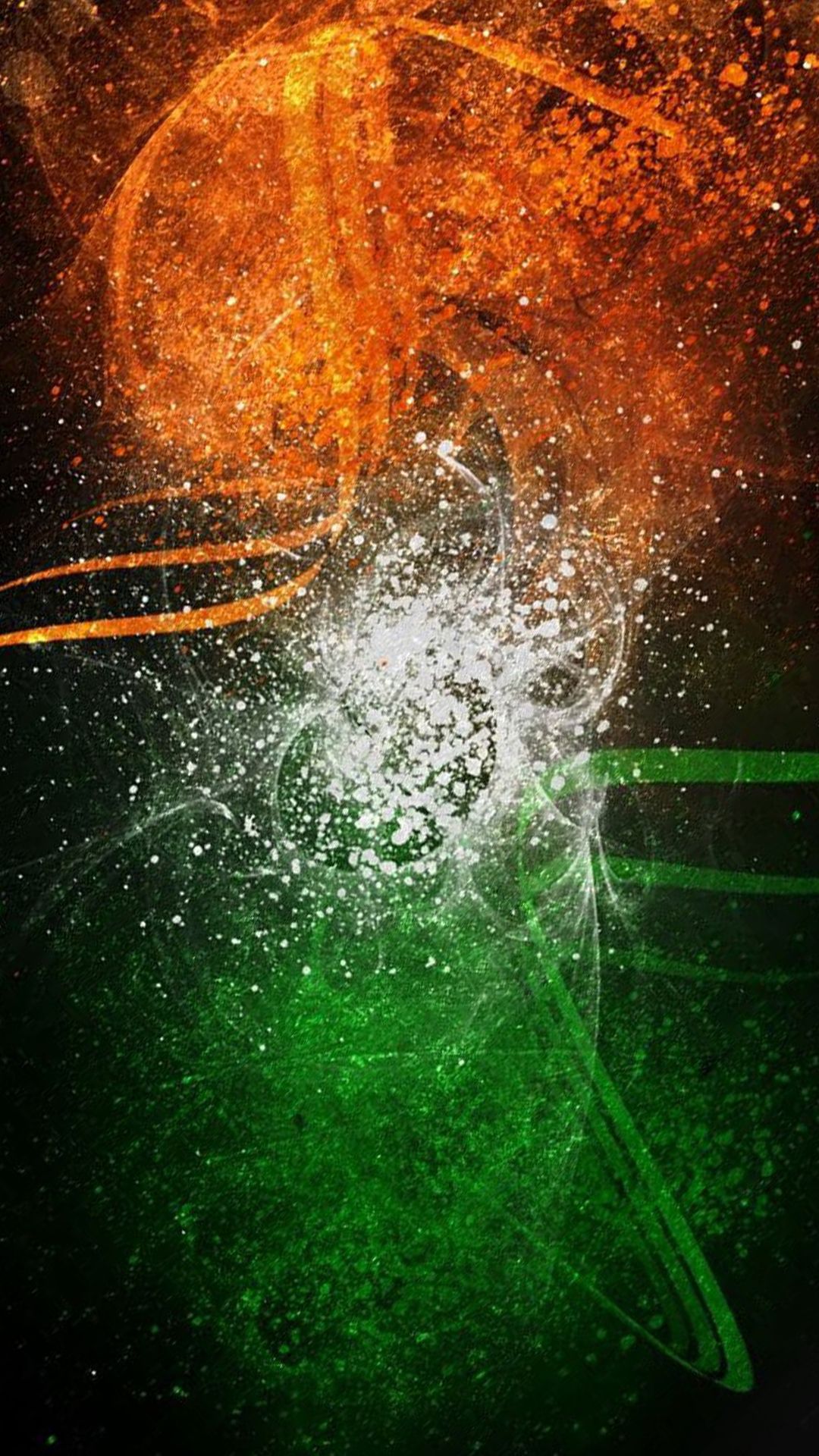 India Flag For Mobile Phone Wallpaper Of Artistic Tricolor