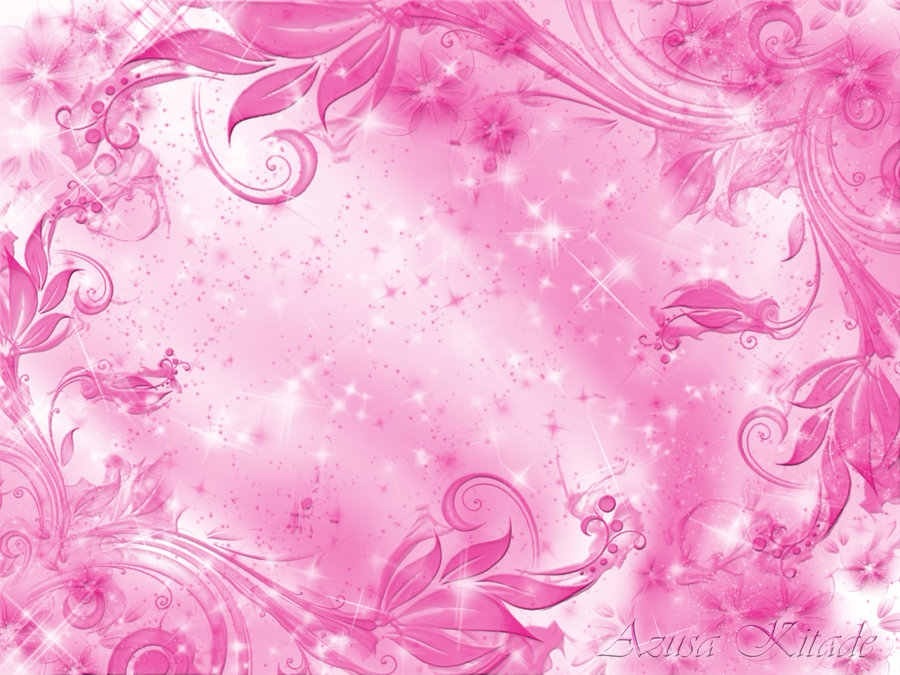 Pink Floral By Mircia90