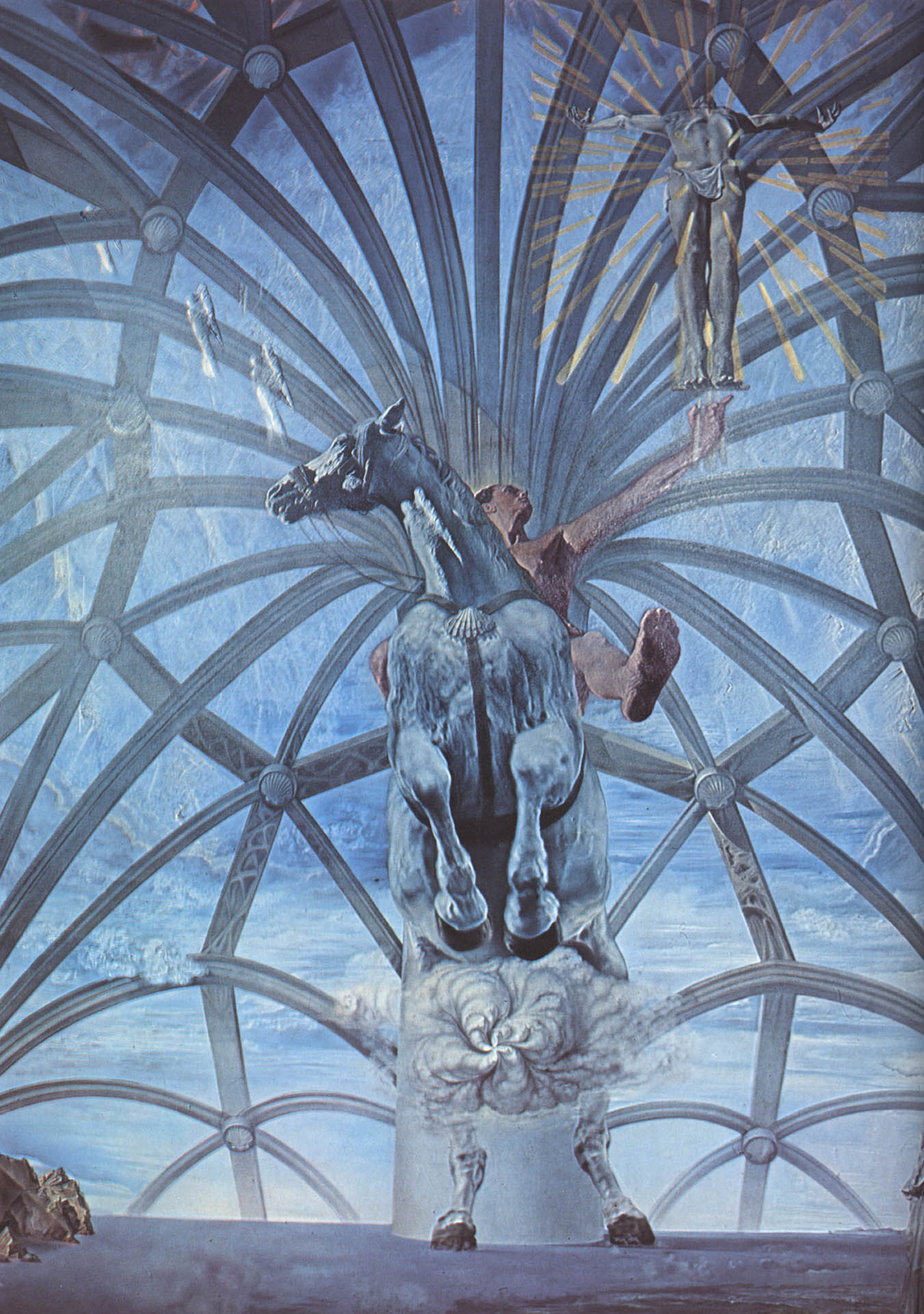 Santiago El Grande A Surrealist Salvador Dali Art Wallpaper Picture