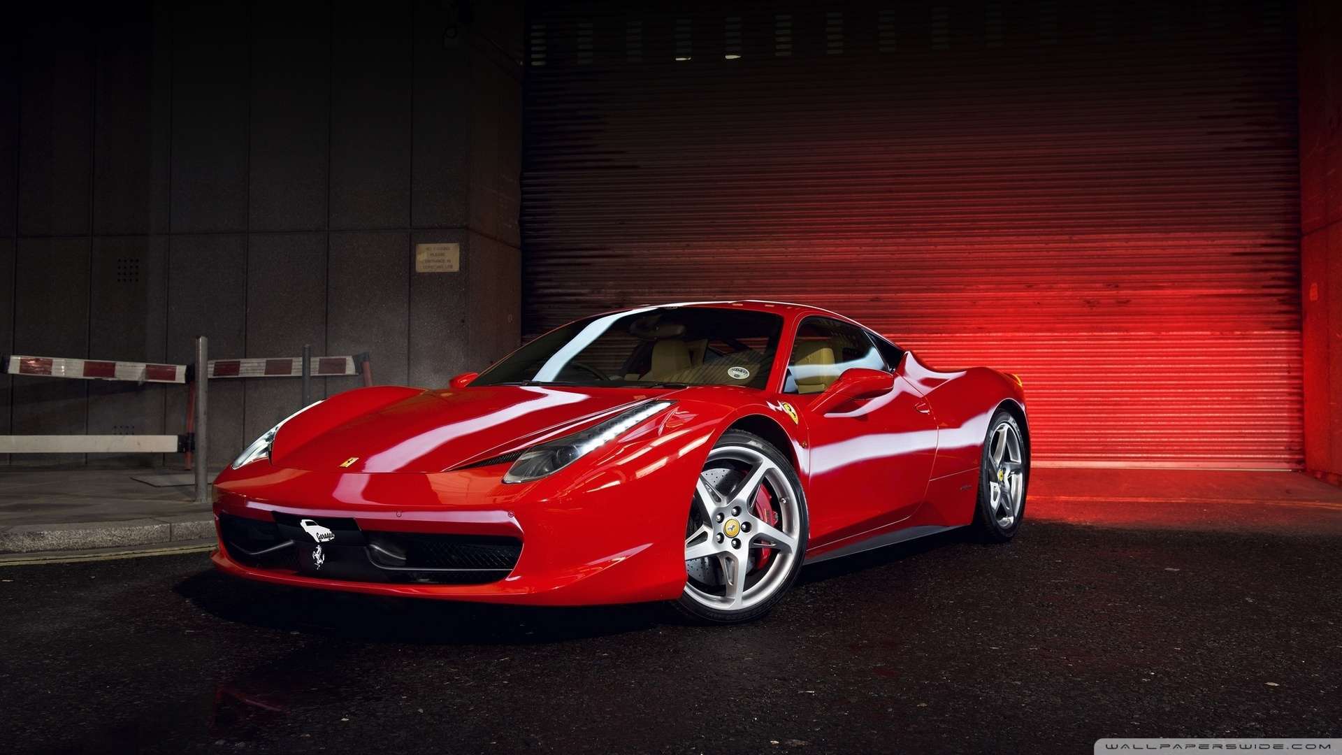 Wallpaper Red Ferrari Italia 1080p HD Upload At