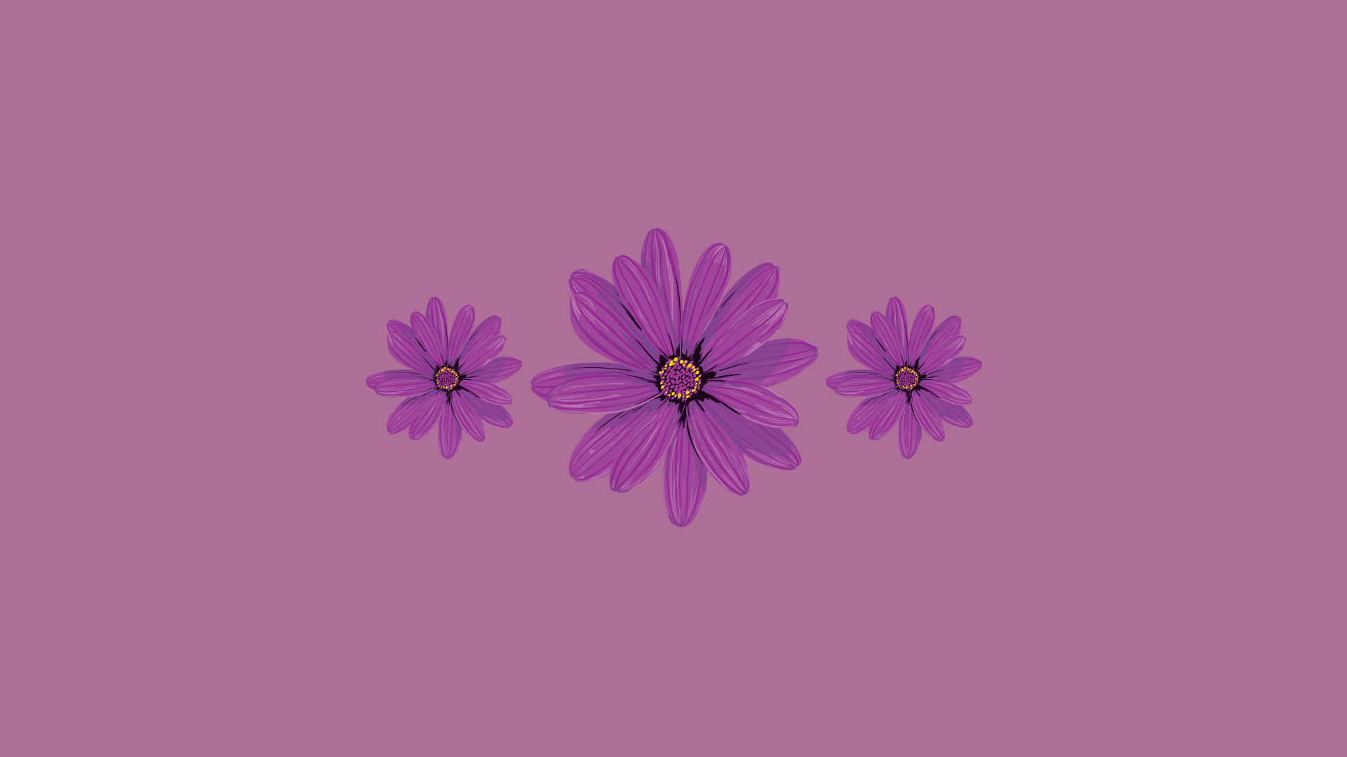 Cute Purple Aesthetic Wallpaper