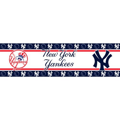 MLB New York Yankees Wall Border