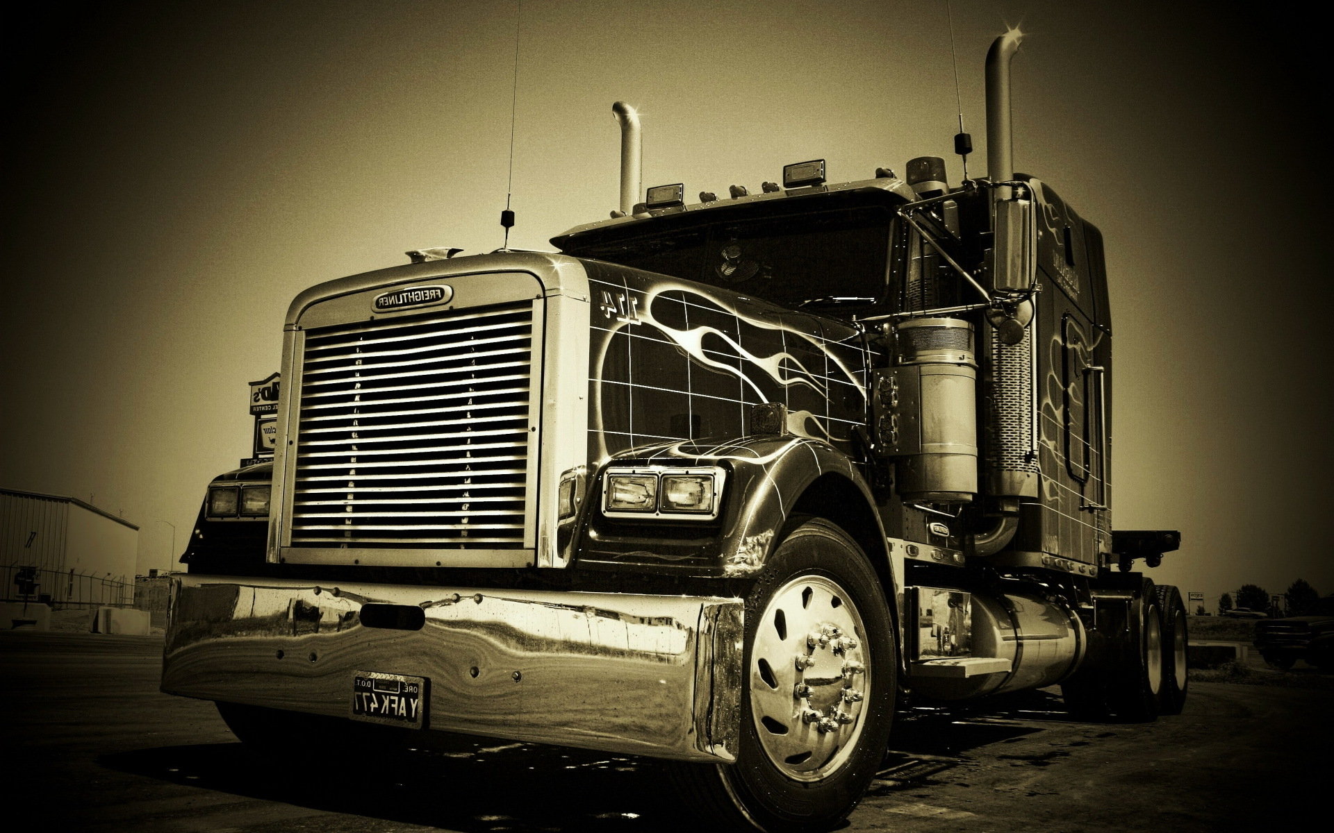 Awesome Freightliner Background Id For HD Pc