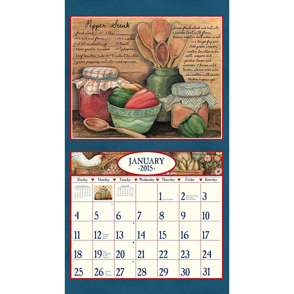 Wall Calendar Susan Winget Calendars