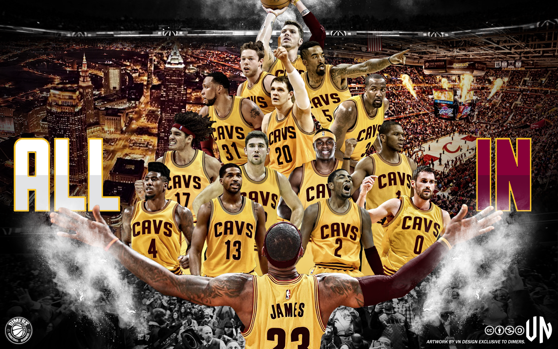 Cleveland Cavaliers HD Team Wallpaper