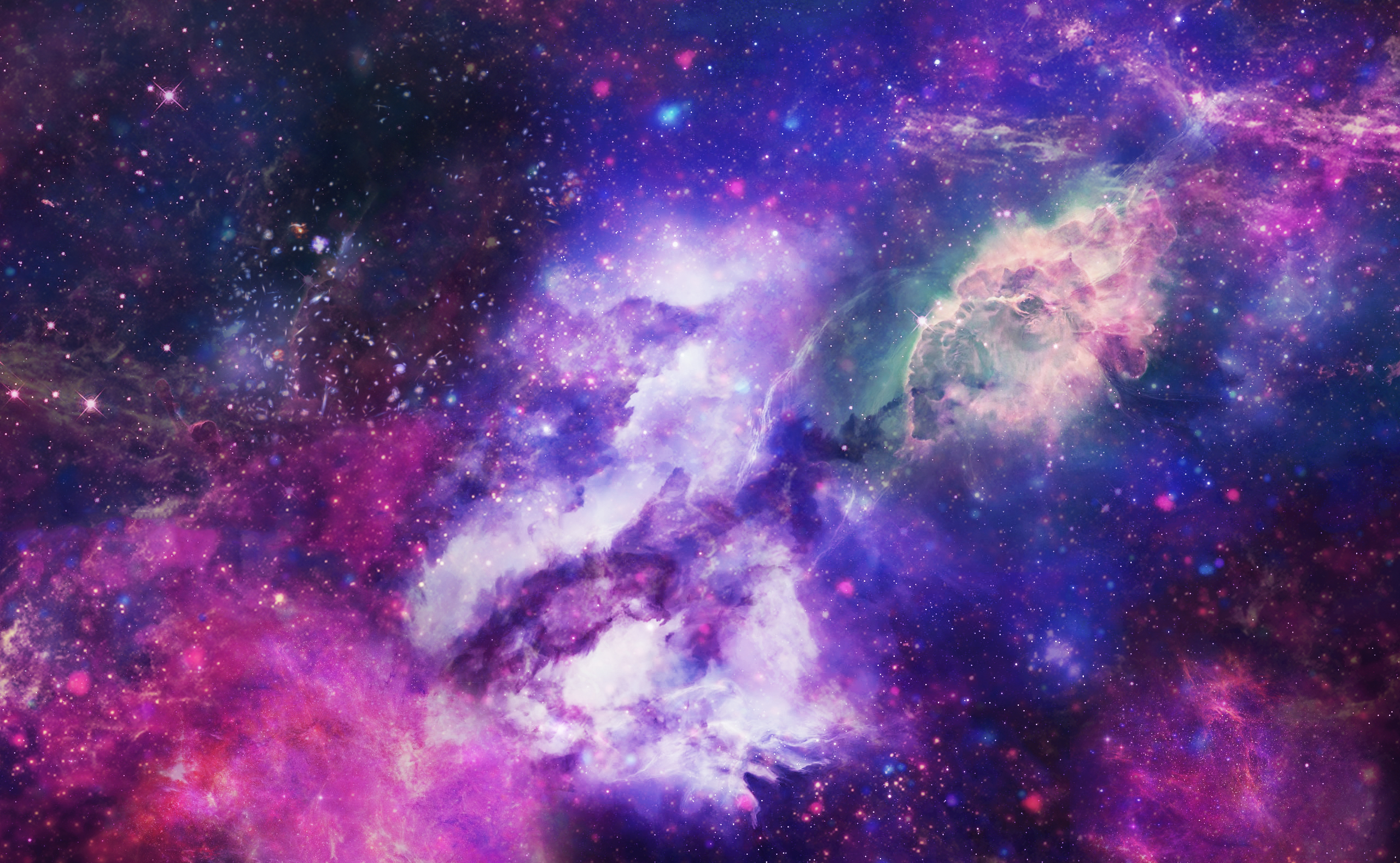 Free Download Spacegalaxy Texture By Lyshastra 2560x1580 For