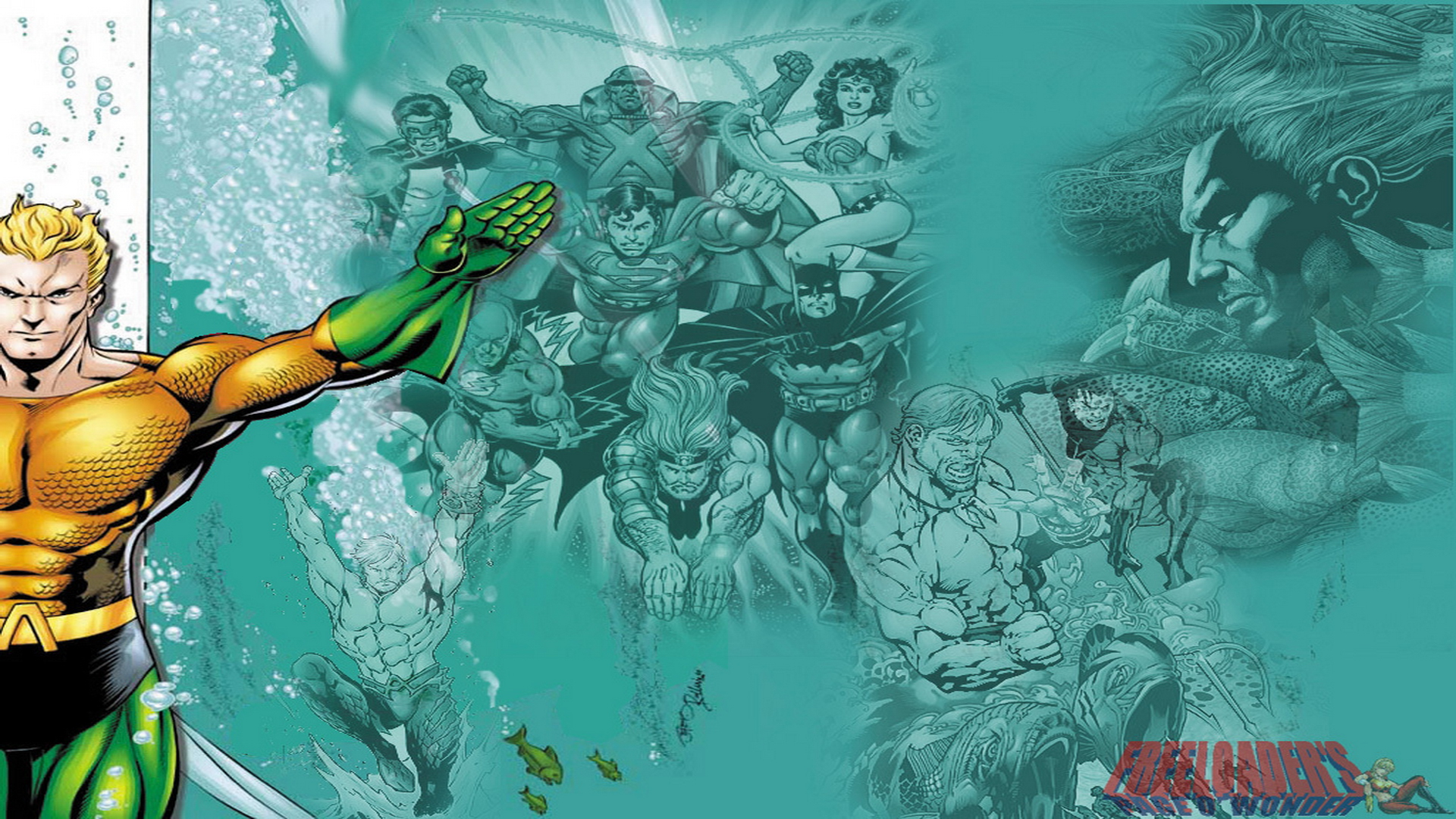 Aquaman Dc Ics Wallpaper HD Desktop