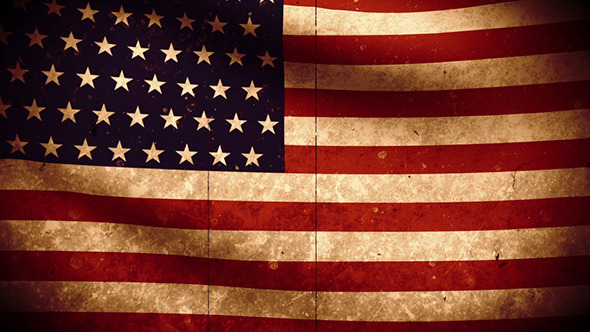 Vintage American Flag Backgroundcatalyst Productions