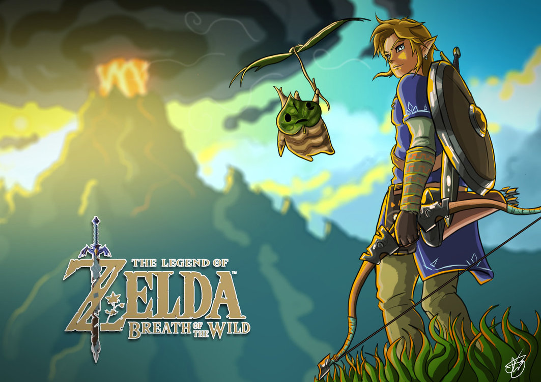 The Legend Of Zelda Breath Wild Fanart By