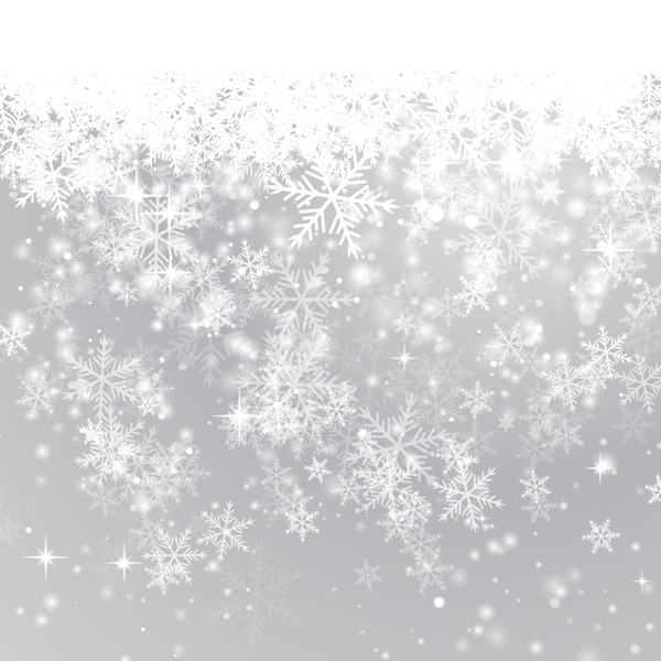 Beautiful Winter Snowflake Background Vector Graphics My