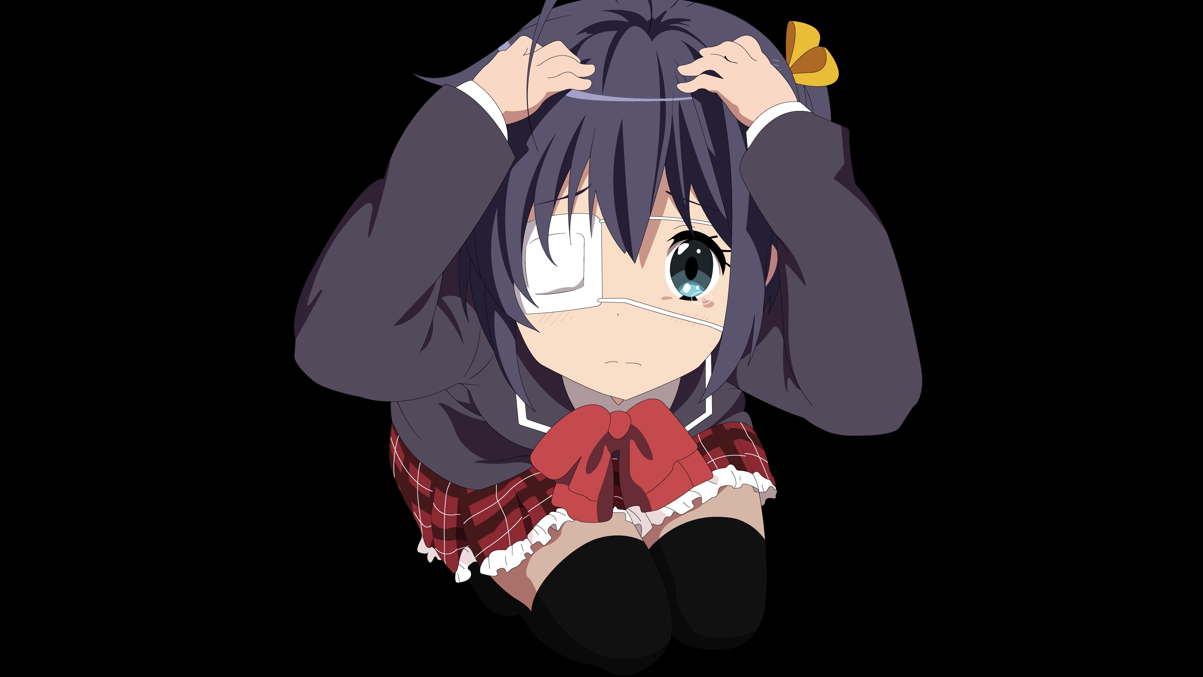 Chuunibyou Demo Koi Ga Shitai Crying Eyepatch Seifuku