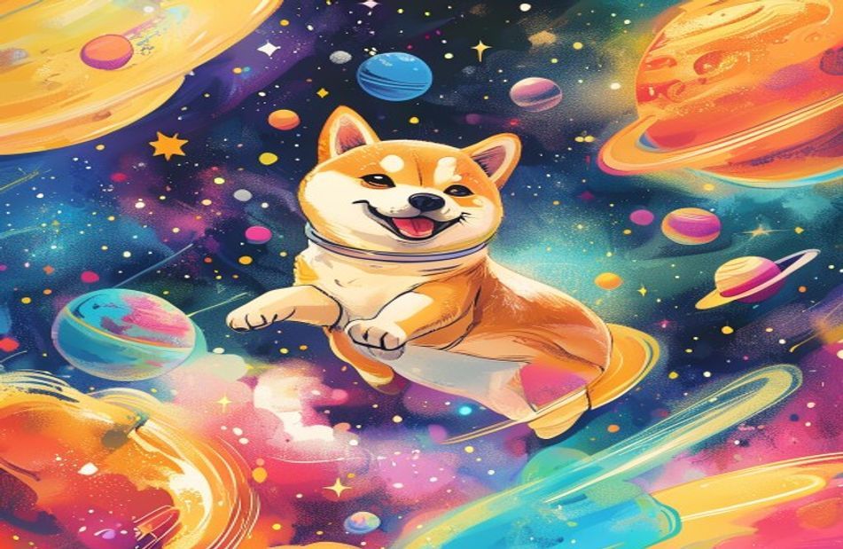 Doge Space Wallpaper
