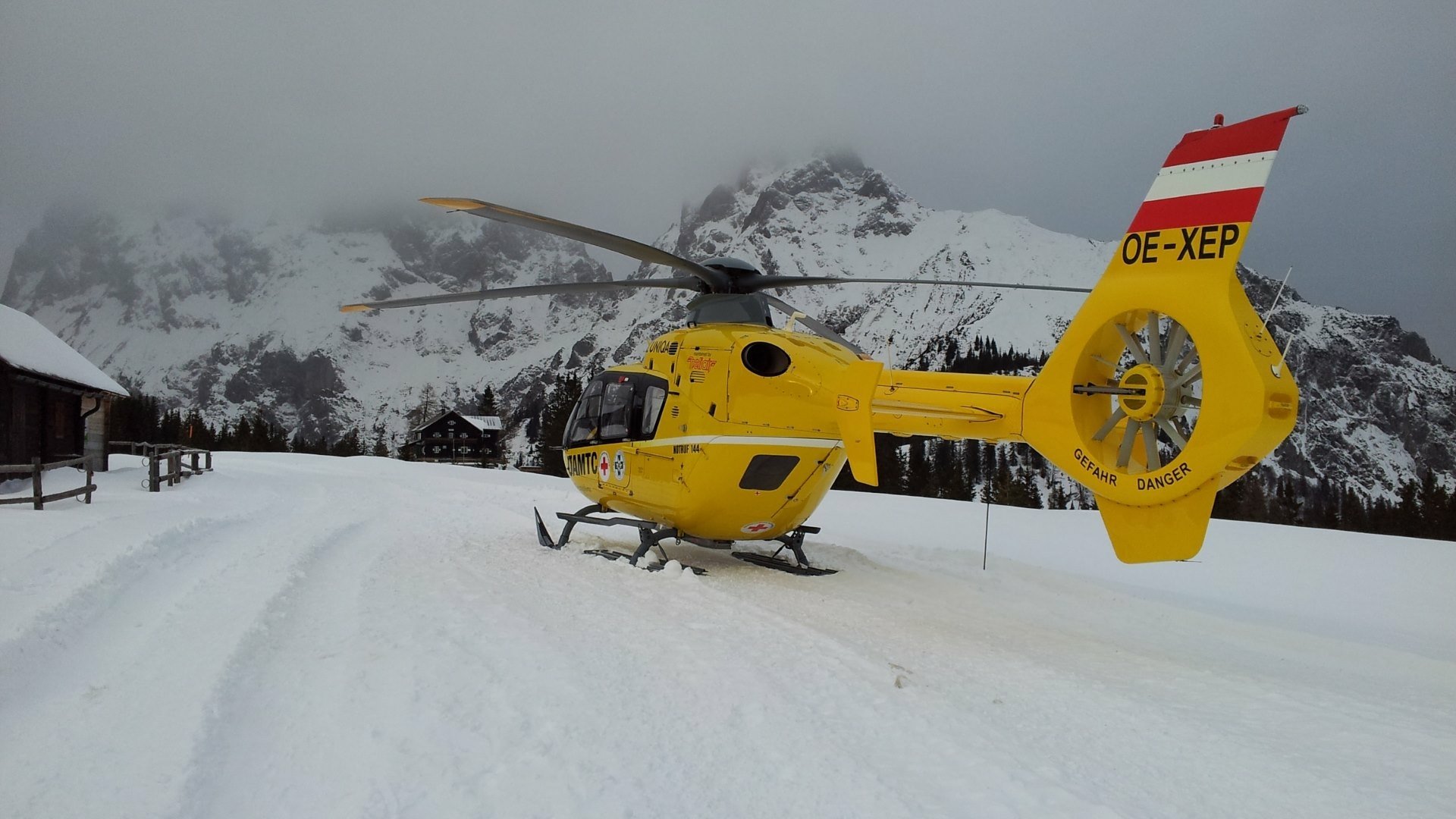 HD Wallpaper Of A Military Helicopter In Snowy Mountains By Stuhli55