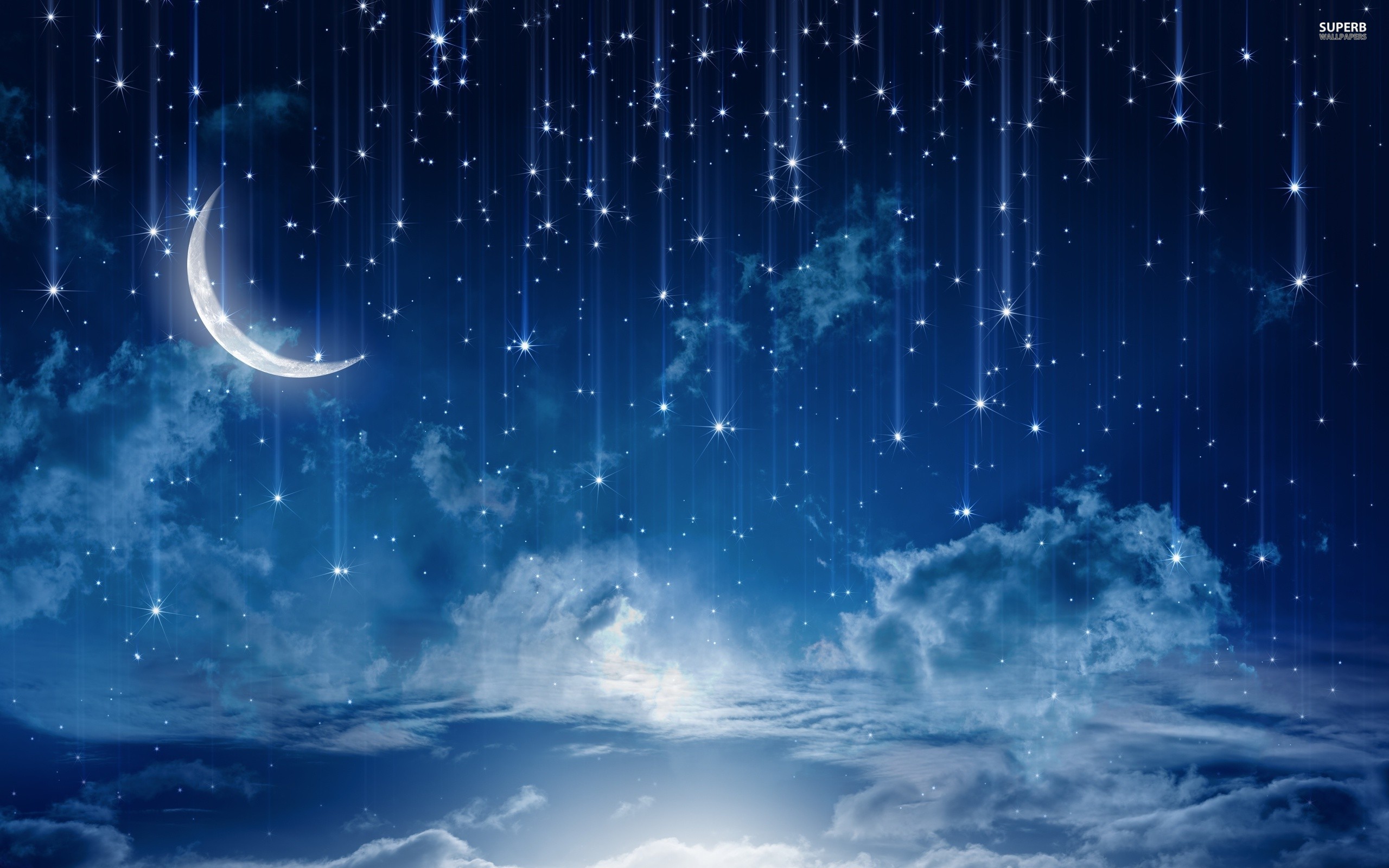 Night Sky Wide Wallpaper