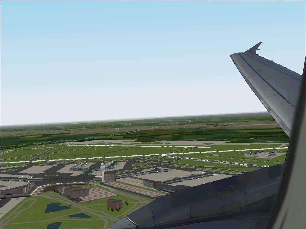FS2000 wingviews for the Airbus A320 Flight Simulator Mod