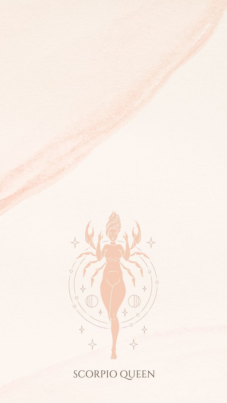 Scorpio Aesthetic Astrology Wallpaper For Phone iPhone And Android