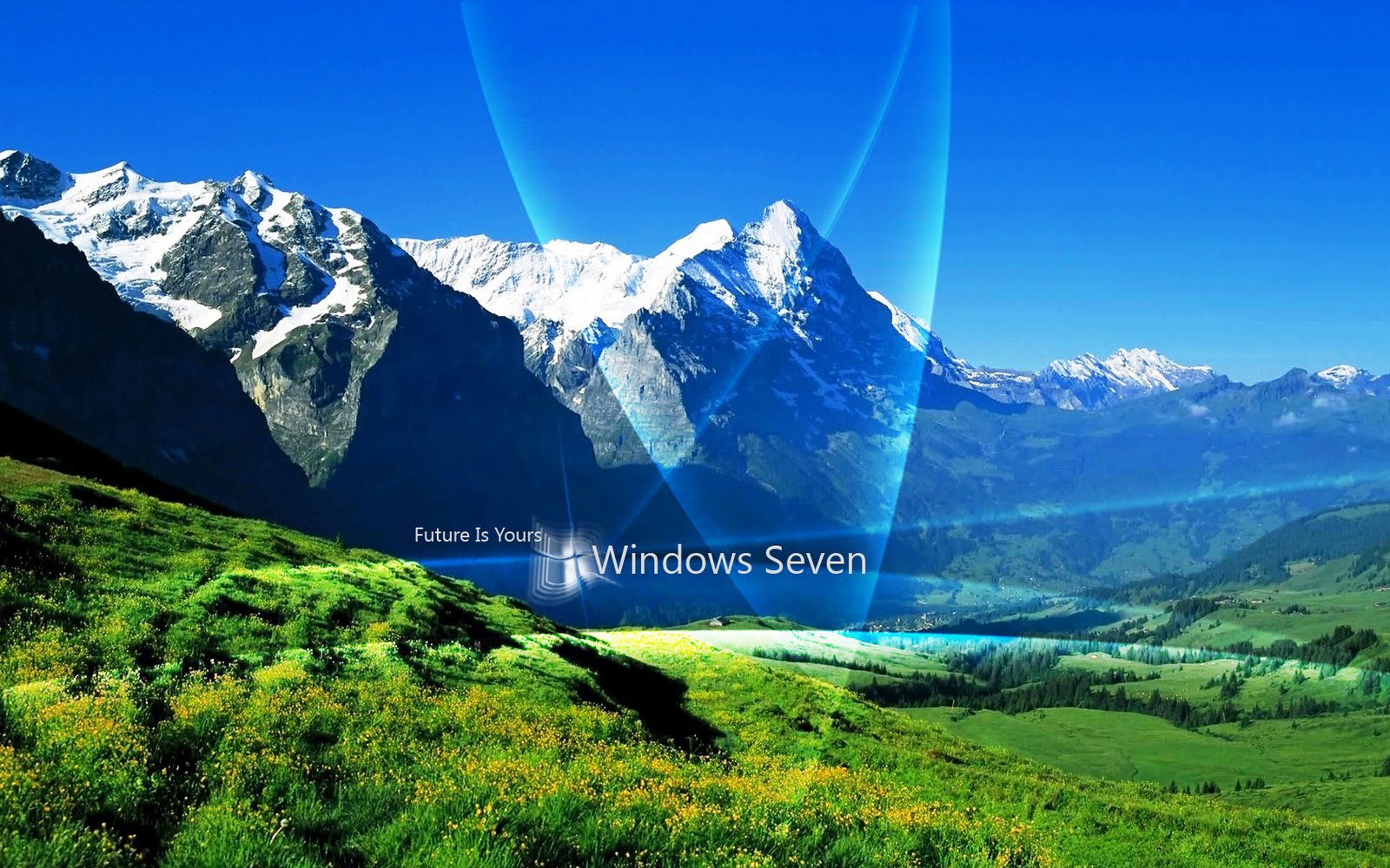 Panoramic Wallpaper of Windows 7 Images Gallery