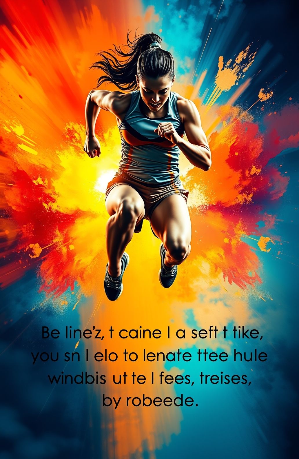 Athlete Motivation Wallpaper