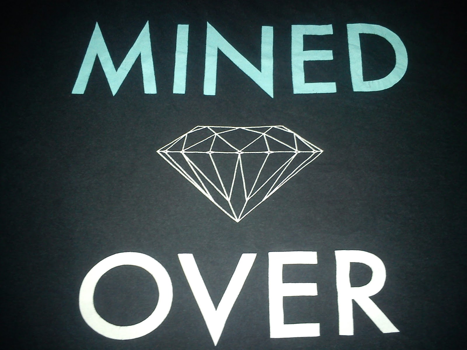 Wl Mined Over Matter By Diamond Supply Co T Shirt