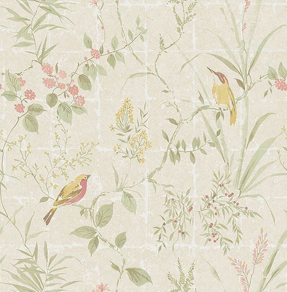 Show details for Imperial Cream Garden Chinoiserie 589x600