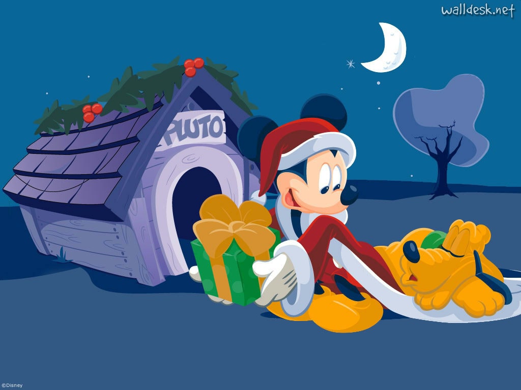 Pluto Mickey Mouse Desktop Wallpaper