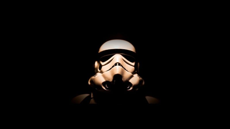 star wars stormtroopers black background 1600x900 wallpaper Space