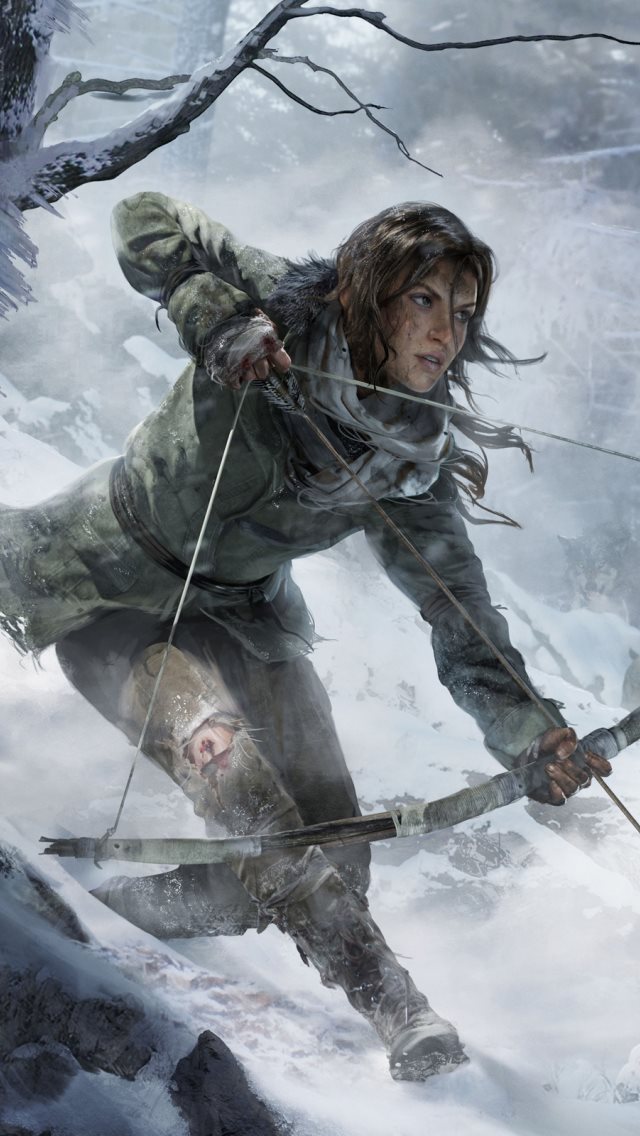 Rise of the Tomb Raider HD Wallpapers 4K Wallpapers 640x1136