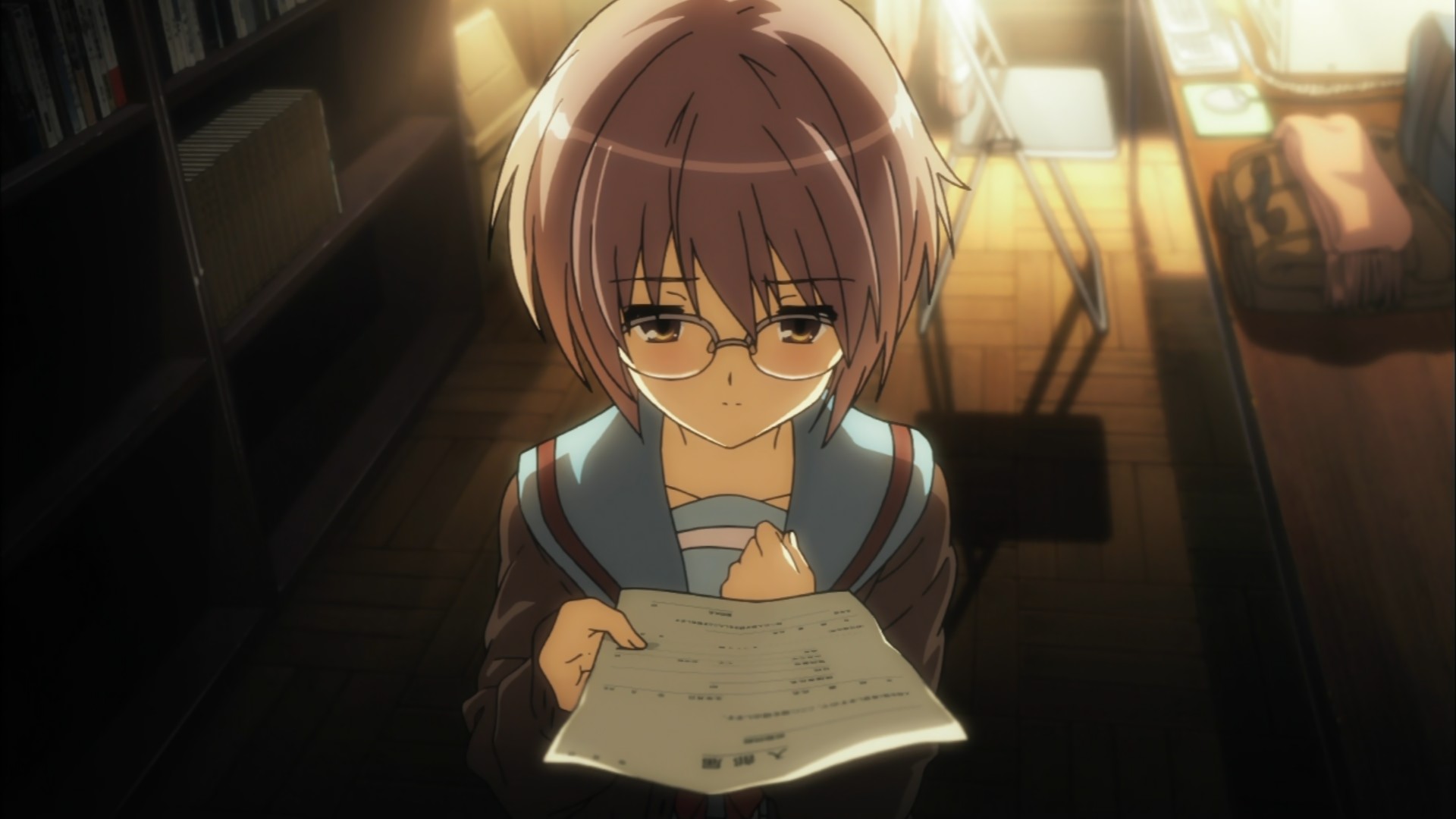 Nagato Yuki Wallpaper The Melancholy Of