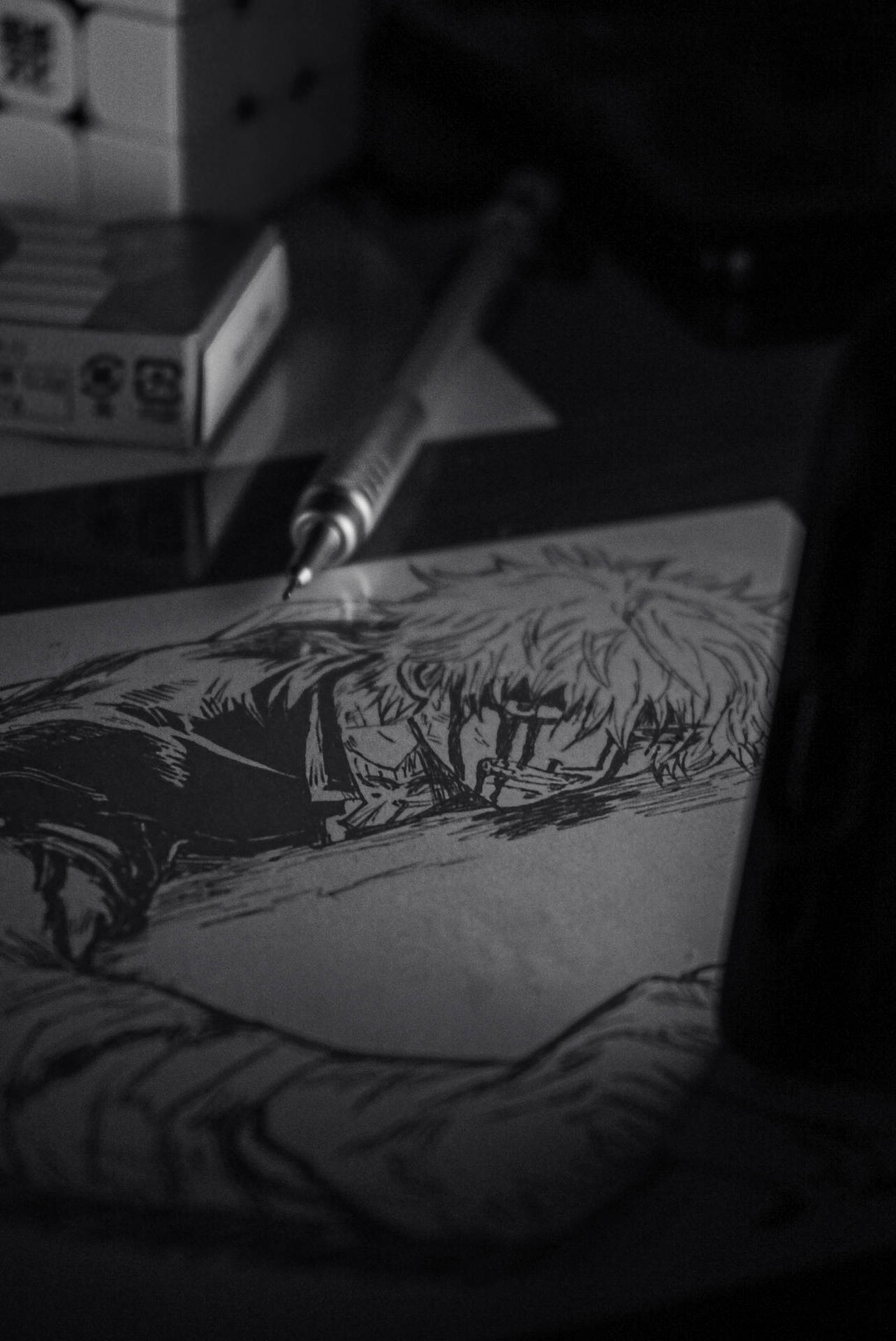 Pencil Drawing Wallpaper