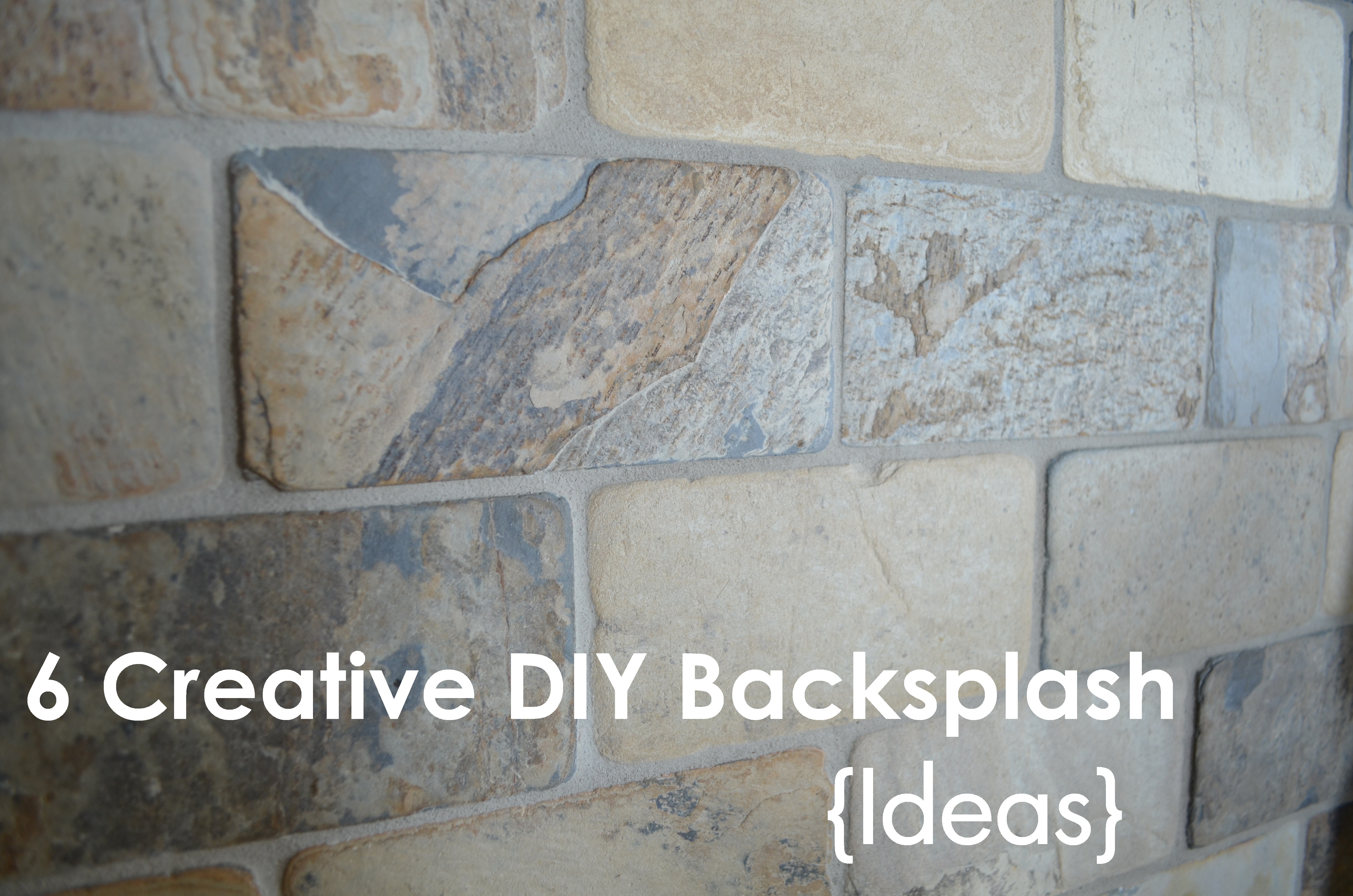 Sunlitspaces 6 Creative Diy Backsplash Ideas